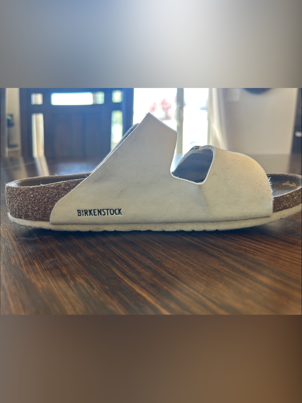 Birkenstock Kids White Double Buckle Sandals - Picture 2 of 5